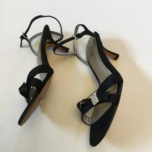 Platinum BP Black Sandals Heels - Picture 2 of 7